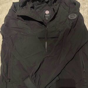 Canada Goose Black Windbreaker Jacket